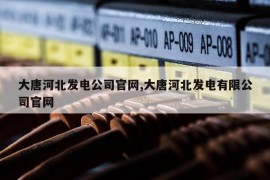 大唐河北发电公司官网,大唐河北发电有限公司官网