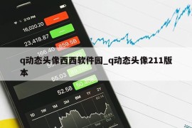 q动态头像西西软件园_q动态头像211版本