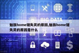 魅族home键失灵的原因,魅族home键失灵的原因是什么