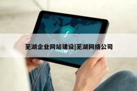 芜湖企业网站建设|芜湖网络公司