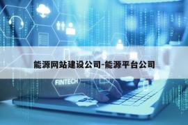 能源网站建设公司-能源平台公司