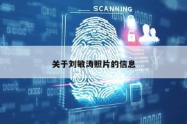 关于刘敏涛照片的信息