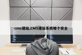 cms建站,CMS建站系统哪个安全