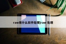 raw用什么软件处理|raw 处理