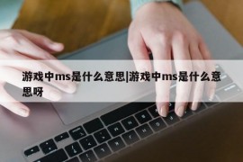 游戏中ms是什么意思|游戏中ms是什么意思呀