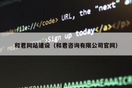 和君网站建设（和君咨询有限公司官网）