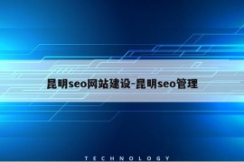 昆明seo网站建设-昆明seo管理