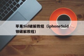 苹果5id破解教程（iphone5sid锁破解教程）