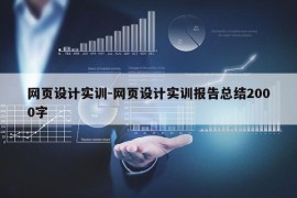 网页设计实训-网页设计实训报告总结2000字