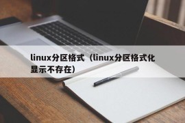 linux分区格式（linux分区格式化显示不存在）