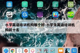 小学英语培训机构哪个好-小学生英语培训机构前十名