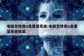 电脑怎样用u盘重装系统-电脑怎样用u盘重装系统安装