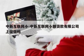 中新互联网小-中新互联网小额贷款有限公司上征信吗