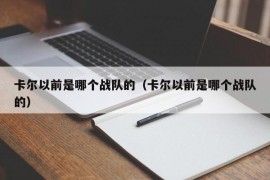 卡尔以前是哪个战队的（卡尔以前是哪个战队的）