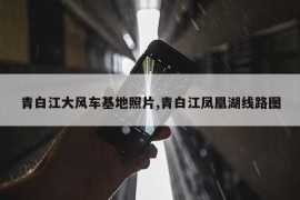 青白江大风车基地照片,青白江凤凰湖线路图