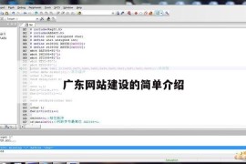 广东网站建设的简单介绍