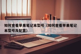 如何查看苹果笔记本型号（如何查看苹果笔记本型号及配置）