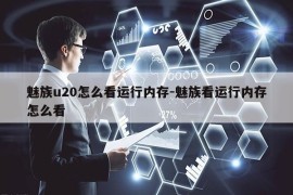 魅族u20怎么看运行内存-魅族看运行内存怎么看