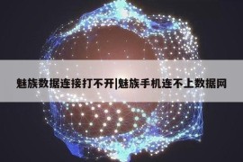 魅族数据连接打不开|魅族手机连不上数据网