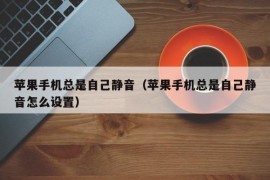 苹果手机总是自己静音（苹果手机总是自己静音怎么设置）