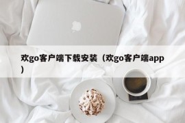 欢go客户端下载安装（欢go客户端app）