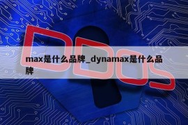 max是什么品牌_dynamax是什么品牌