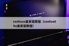 centosu盘安装教程（centos69u盘安装教程）