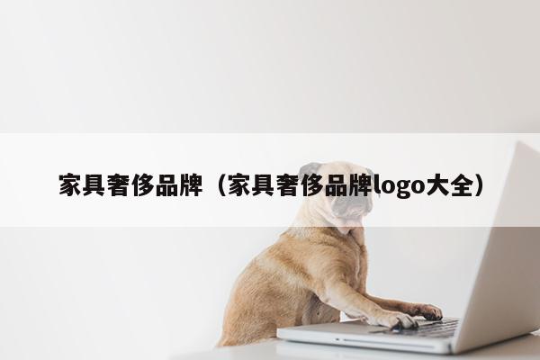 家具奢侈品牌（家具奢侈品牌logo大全）第1张-网络科技学堂