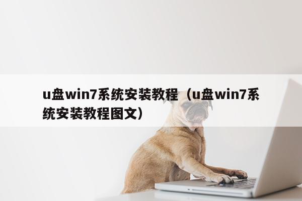 u盘win7系统安装教程（u盘win7系统安装教程图文）第1张-网络科技学堂