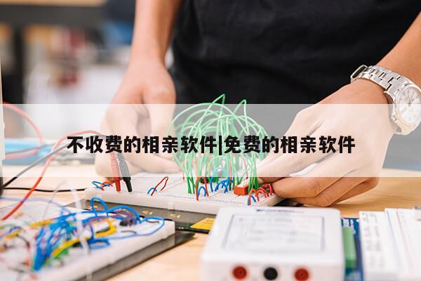 不收费的相亲软件|免费的相亲软件第1张-网络科技学堂