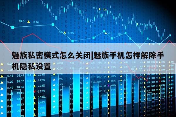 魅族私密模式怎么关闭|魅族手机怎样解除手机隐私设置第1张-网络科技学堂