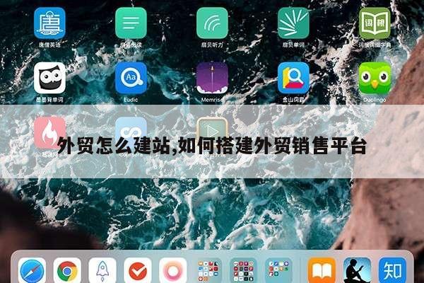 外贸怎么建站,如何搭建外贸销售平台第1张-网络科技学堂