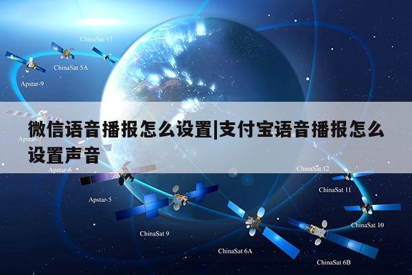 微信语音播报怎么设置|支付宝语音播报怎么设置声音第1张-网络科技学堂