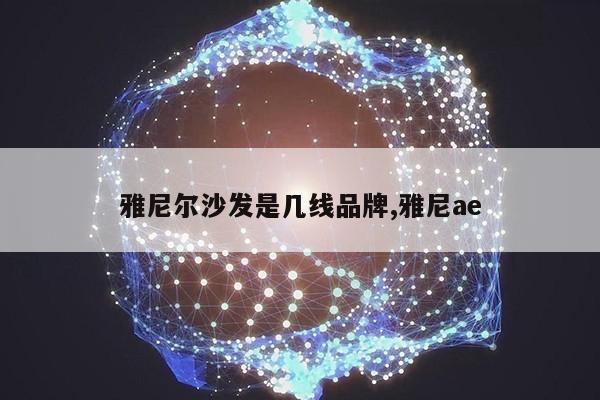 雅尼尔沙发是几线品牌,雅尼ae第1张-网络科技学堂