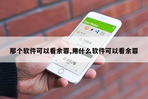 那个软件可以看余罪,用什么软件可以看余罪第1张-网络科技学堂