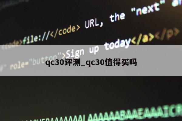 qc30评测_qc30值得买吗第1张-网络科技学堂