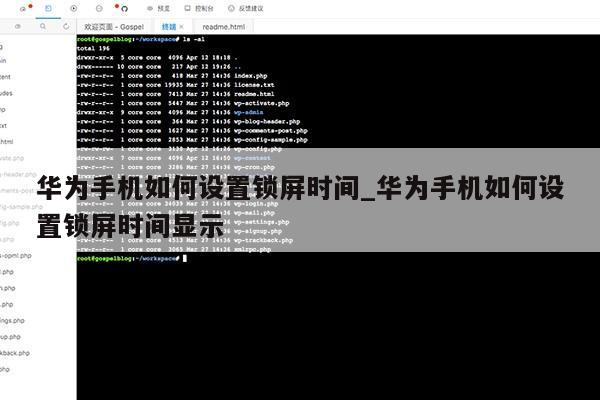 华为手机如何设置锁屏时间_华为手机如何设置锁屏时间显示第1张-网络科技学堂